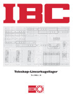 Teleskop-Linearkugellager